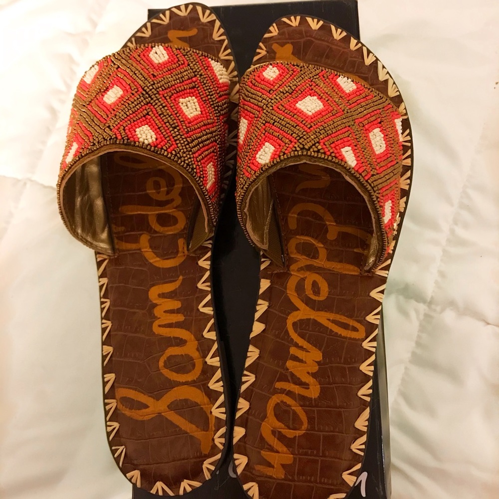 Women’s Sam Edelman Gunner beaded sandals